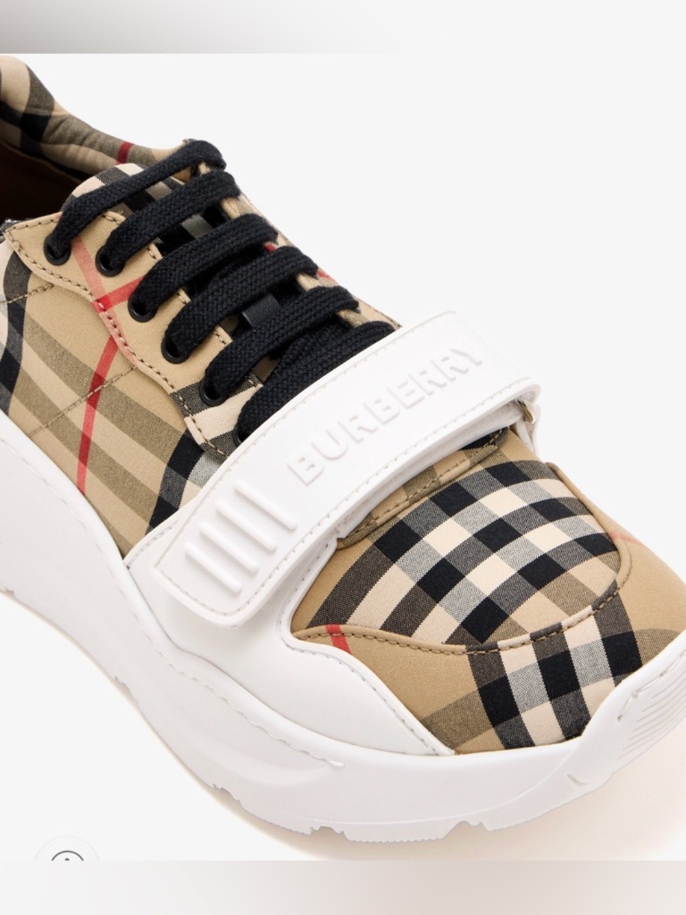 Burberry Vintage Check Sneakers - Picture 3 of 5